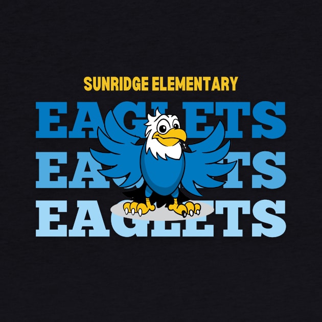 Soaring Eaglet over Mascot Name by SRES PTO